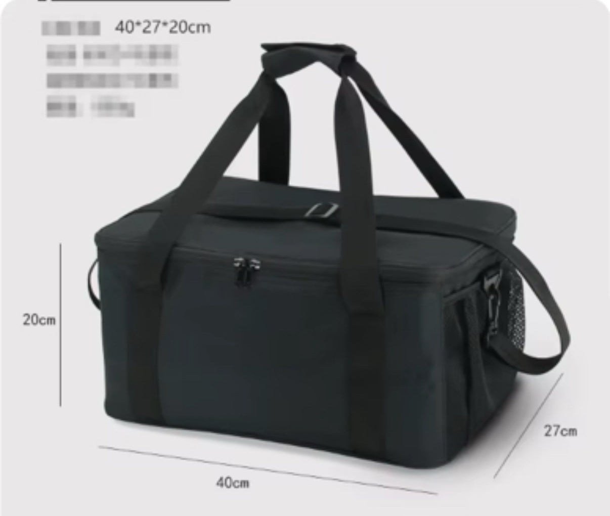 Travel tote collapsible